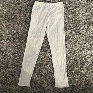 Grey Girls Leggings Size L